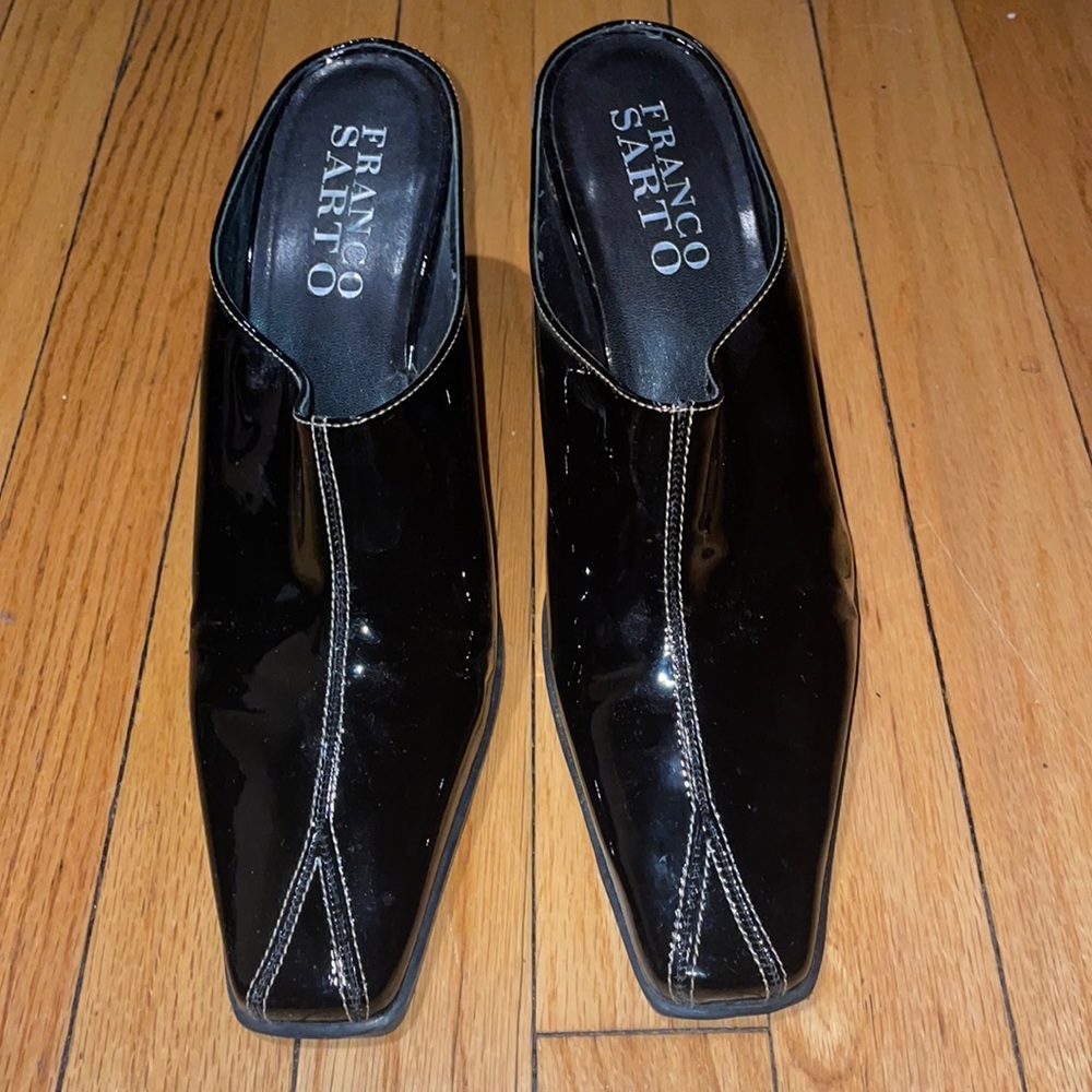 Black Franco Sarto Heels (10M)